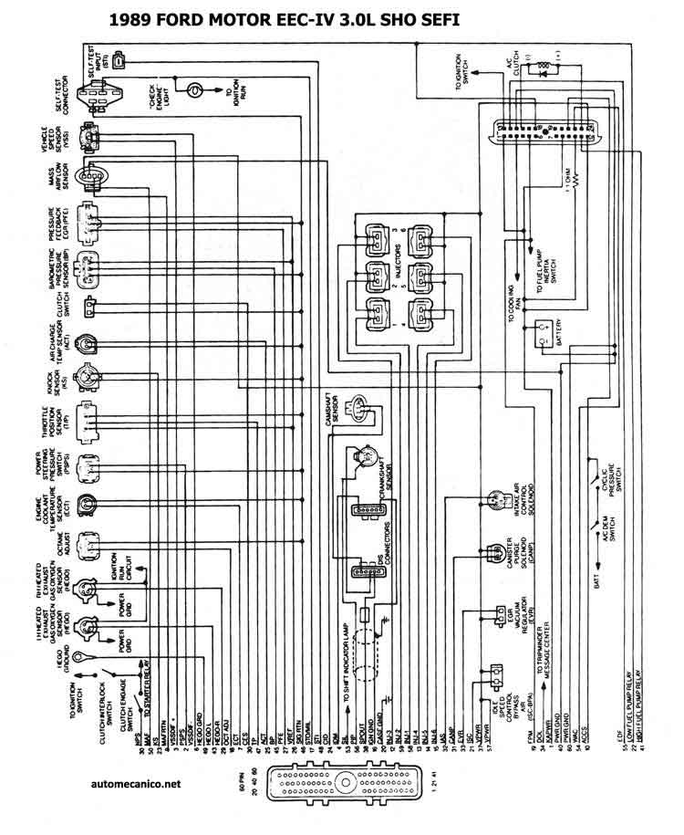 Ford 1988 93 Diagramas Esquemas Graphics